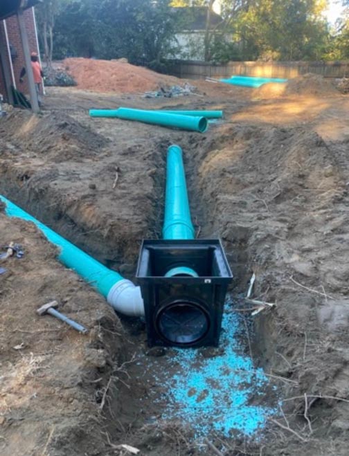 Drainage project