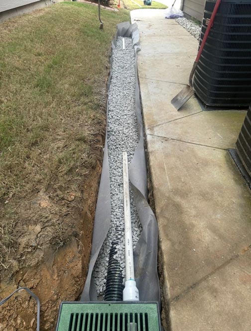 Drainage project