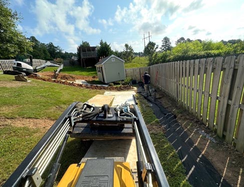 Drainage project