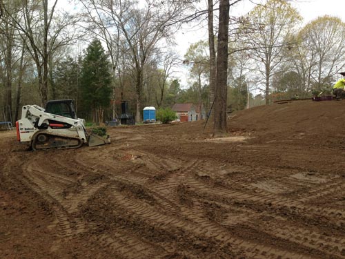 Excavation and grading project