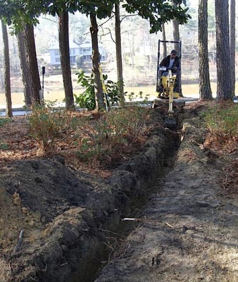 Excavation and grading project