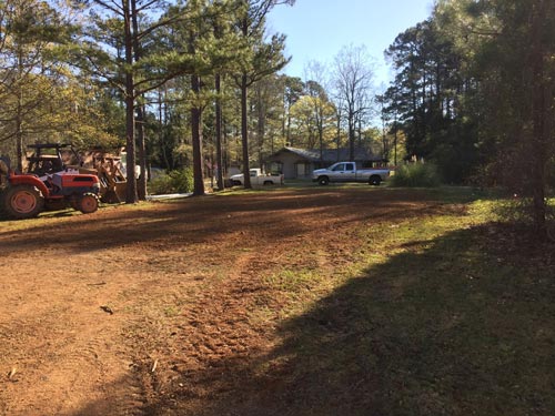 Excavation and grading project