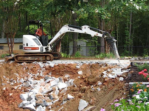 Excavation and grading project