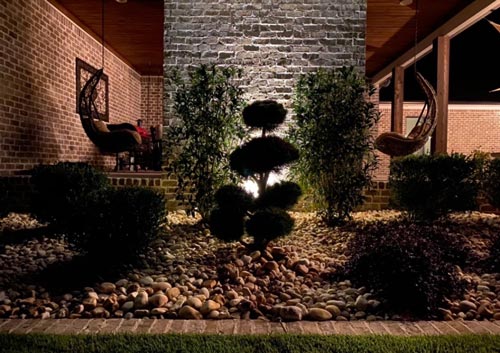 Outdoor lighting project