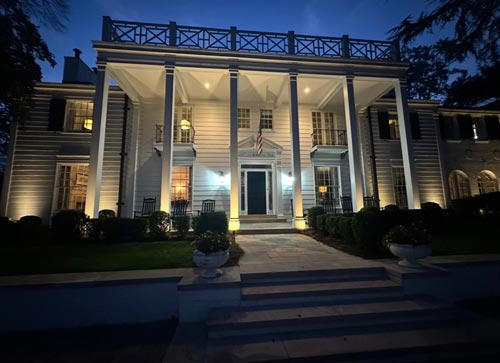 Outdoor lighting project