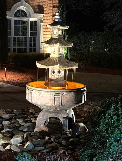 Outdoor lighting project