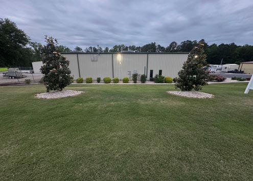 Lawn maintenance project
