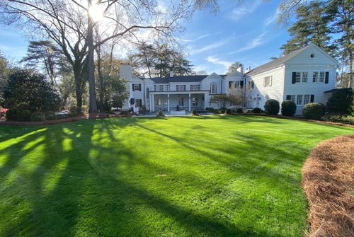 Lawn maintenance project