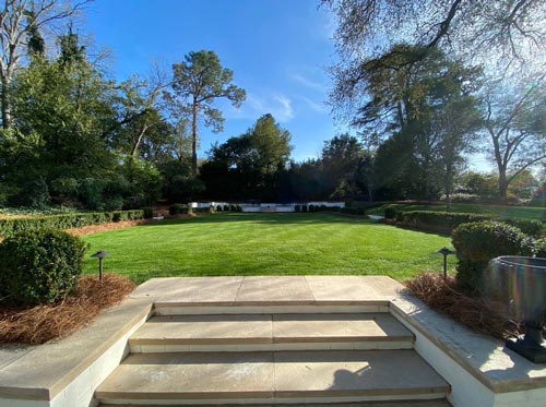 Lawn maintenance project