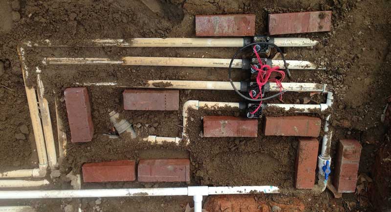 Irrigation design and installation project