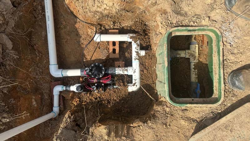 Irrigation design and installation project