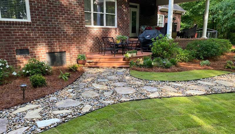 Landscape design and installation project